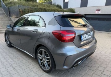 Mercedes Klasa A W176 Hatchback 5d Facelifting 180 122KM 2016 Mercedes-Benz Klasa A Mercedes-Benz Klasa A 180 7G-DCT AMG Line 1.6 Benzyna, zdjęcie 1