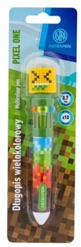 DŁUGOPIS AUTOMATYCZNY ASTRAPEN PIXEL ONE WIELOKOLOROWY 10W1
