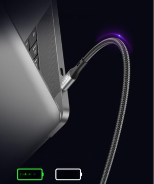 КАБЕЛЬ SILKLAND USB-C PD3.1 QC4.0 240ВТ 480МБ/С ПЛЕТЕННЫЙ 2М СЕРЫЙ