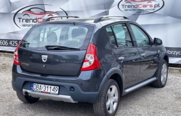 Dacia Sandero I Hatchback 5d 1.6 MPI 87KM 2009 Dacia Sandero Stepway 1.6 87 KM I rej 2010 r. Navi bezwypadkowa serwisowa, zdjęcie 6