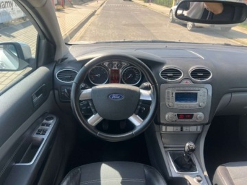 Ford Focus II Kombi 1.6 Duratec 100KM 2006 Ford Focus Klimatyzacja Skory Parktronic El.Szyby Grzana Szyba Alufelgi Se, zdjęcie 8