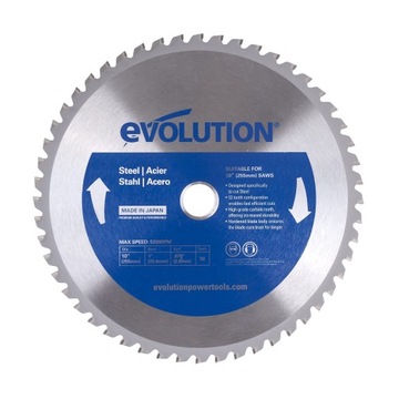 Piła Tarcza widiowa TCT do stali EVOLUTION 255mm
