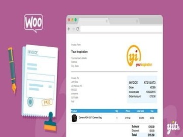 Wtyczka YITH WooCommerce PDF Invoice and Shipping