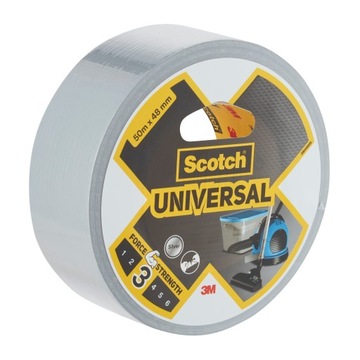 Scotch Universal taśma klejąca naprawcza srebrna uniwersalna 50 m x 48 mm