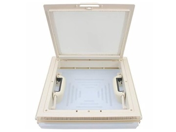 Мансардное окно 40Х40, форточка для кемпера, москитная сетка