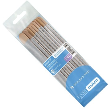 STALEKS 10x Pilnik papmam soft prosty paznokci 240