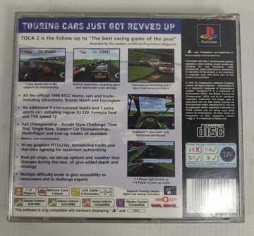 Игра Toca Toca 2 Touring Cars для Sony PlayStation (PSX)