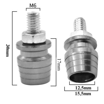 Винты крепления номерного знака, 2 шт.