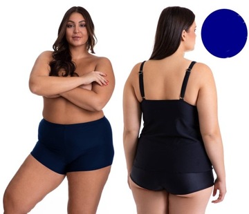 SPODENKI BOKSERKI KĄPIELOWE Damskie 5XL 50 52 54 ELASTYCZNA WŁOSKA DZIANINA