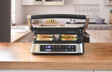 ЭЛЕКТРИЧЕСКИЙ ГРИЛЬ ТОСТ 2000ВТ ЛУНД, РАСШИРЯЕМЫЙ