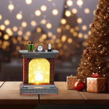 Зажгите рождественский камин, реквизит для фото, рождественский декор для камина, снеговик