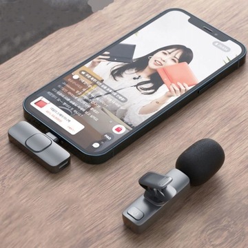 БЕСПРОВОДНОЙ МИКРОФОН ДЛЯ IPHONE И USB-C