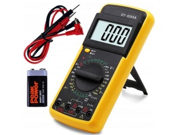 MIERNIK CYFROWY LCD DT9205A MULTIMETR OBUDOWA