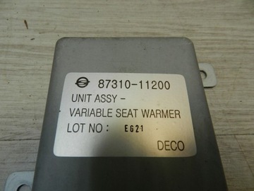 REXTON 06- FACELIFT MODUL ŘÍZENÍ SEDADLA 87310-11200