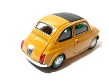 FIAT NUOVA 500 СВЕТЛО-КОРИЧНЕВЫЙ WELLY МОДЕЛЬ