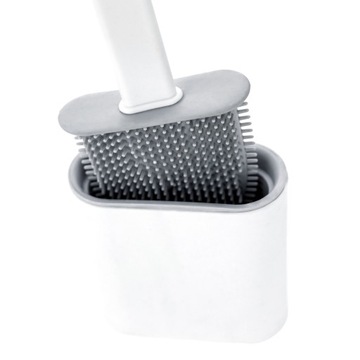 СИЛИКОНОВАЯ ЩЕТКА ДЛЯ УНИТАЗА РУЧКА ДЛЯ УНИТАЗА