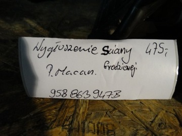 IDEALNI TLUMENÍ STĚNY PŘEPÁŽKOVÉ PORSCHE MACAN 1