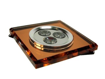 DOWNLIGHT LED POWER ORIGO BURSZTY 3*1W BIAŁY DZIEN