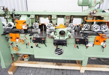 ЧЕТЫРЕХСТОРОННИЙ строгальный станок WEINIG с 7 ГОЛОВКАМИ