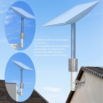 Монтажный комплект для прямоугольной телевизионной антенны Starlink V2, 9R