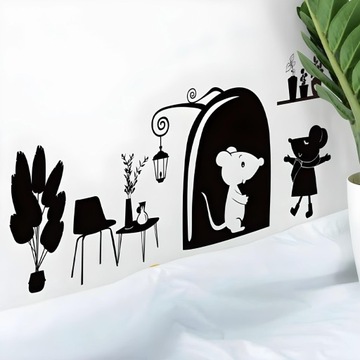 Светящиеся ФЛУОРЕСЦЕНТНЫЕ наклейки на стену 435 шт. + Наклейки на мышь.