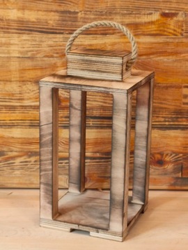 ЗАЖЖЕННЫЙ ФОНАРЬ, ЦВЕТЫ, СВЕЧИ, УКРАШЕНИЕ СТОЛА, 36 СМ