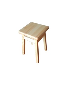 МАССИВНЫЙ деревянный табурет SOLID STOOL 45 COLOR
