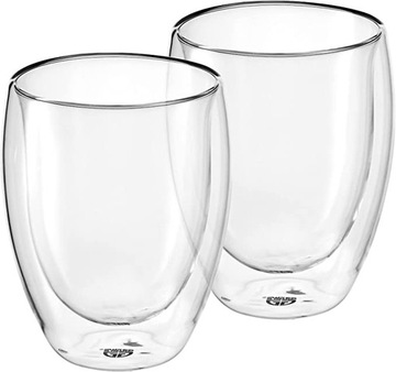 ТЕРМАЛЬНЫЕ СТАКАНЫ 350МЛ ДЛЯ КОФЕ ЛАТТЕ, НАБОР 2 ШТ.