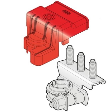 Двойное кольцо плюс клемма с крышкой