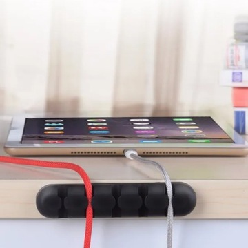 Органайзер-держатель кабеля Orico CBS5-BK 5 слотов черный