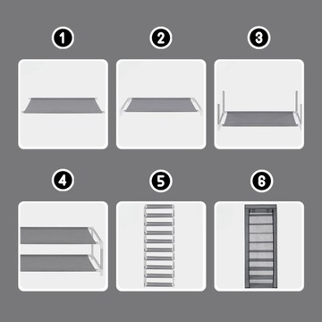 МАТЕРИАЛ ОБУВНОЙ ШКАФ ПОЛКА ДЛЯ ОБУВИ КНИЖНЫЙ ШКАФ XL ОРГАНАЙЗЕР 9 ПОЛОК