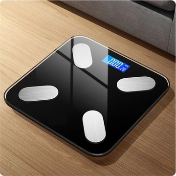 АНАЛИТИЧЕСКИЕ ВЕСЫ ДЛЯ ВАННОЙ С BLUETOOTH ТОНКИЕ 180 КГ SMART + 26in1 ANDROID iOS