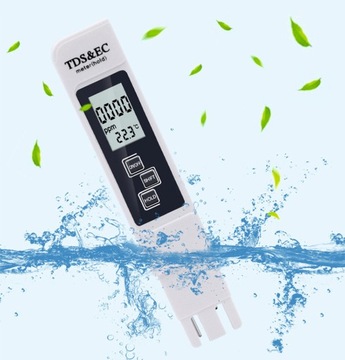 ТЕСЕР ЖЕСТКОСТЬ ВОДЫ ОСМОС ПРОВОДИМОСТЬ ТОКА °C