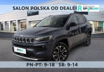 Jeep Compass II 2023 Jeep Compass 1.5 T4 mHEV Limited FWD SS DCT Bogaty FV23 1.5 Benzyna 130KM