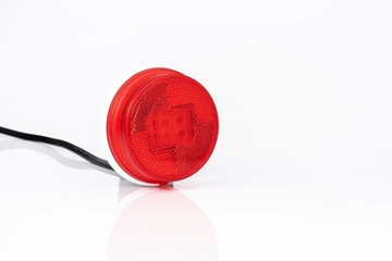 LAMPA OBRYSOWA DIODOWA LED 12/24V CZERWONA