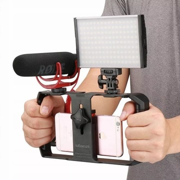 Держатель телефона Ulanzi для штатива для селфи-видеоблогов для прямой трансляции
