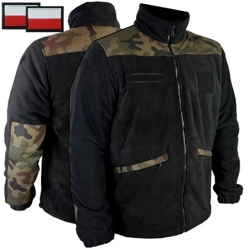Polar Wojskowy wz93 BLUZA MORO S-4XL MON Gruby XXL