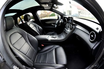 Mercedes Klasa C W205 Kombi Facelifting 1.6 180 156KM 2018 Mercedes C 180 AMG Line Full Led Panorama Dach, zdjęcie 30