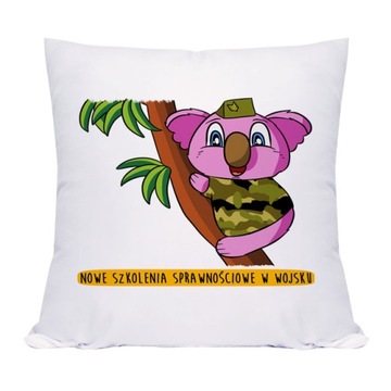 Zabawna poszewka wojskowy koala wojsko żołnierz
