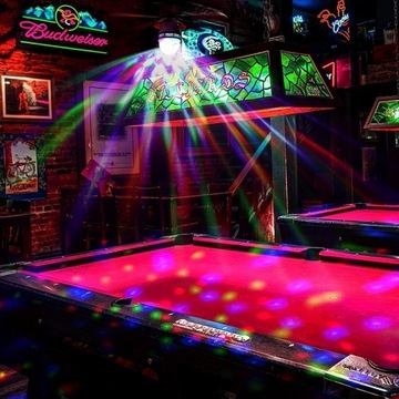 E27 ВРАЩАЮЩИЙСЯ ДИСКОШАР ЦВЕТНОЙ СВЕТОДИОДНЫЙ ДИСКОТЕЧЕСКИЙ ПРОЕКТОР RGB 3 Вт