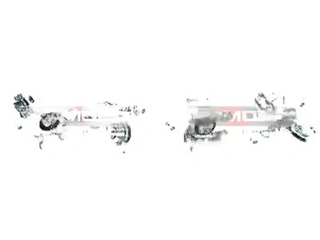 2X TŘMENY BRZDY KAMOKA ZADNÍ L+P DO HONDA JAZZ II CITY III
