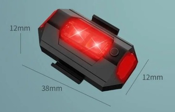 Светодиодный стробоскоп для дрона, радиоуправляемой машины, самолета, велосипеда