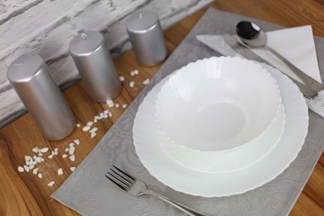 САЛАТНИЦА БЕЛАЯ ЧАША 20 СМ ОПАЛ CARBO ЧАША