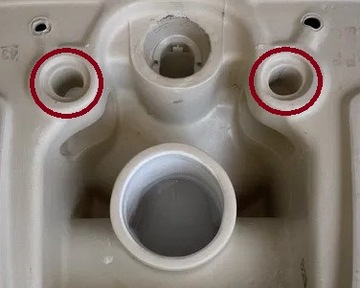 Крепежные винты для унитаза ROCA GAP NEXO INSPIRA ELEMENT MERIDIAN новая версия