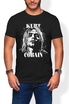 KOSZULKA NIRVANA KURT COBAIN MĘSKA ROCKOWA VINTAGE T-SHIRT MĘSKI TSHIRT