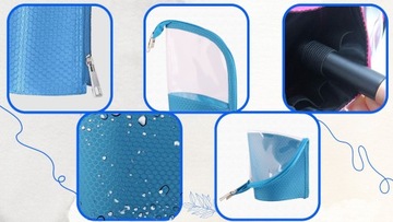 ДОРОЖНАЯ КОСМЕТИЧКА НА МОЛНИИ XL