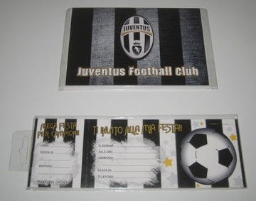 JUVENTUS - KARTKA URODZINOWA + ZAPROSZENIA