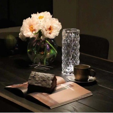 CRYSTAL NIGHT LAMP DIAMOND ROSE LED СЕНСОРНАЯ ЛАМПА DIAMOND + ПУЛЬТ ДИСТАНЦИОННОГО УПРАВЛЕНИЯ