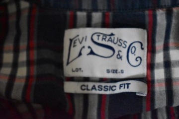 Levis Koszula Krata Męska Mans Shirt S