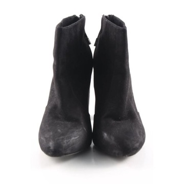 BERSHKA Botki Rozm. EU 39 czarny Ankle Boots